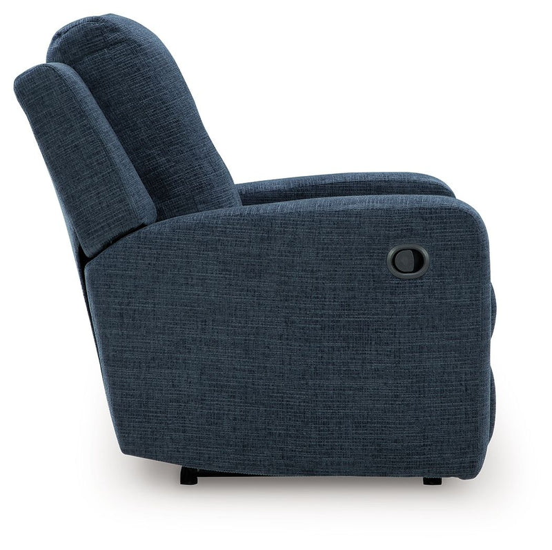 DAN - Fauteuil inclinable manuel en tissus