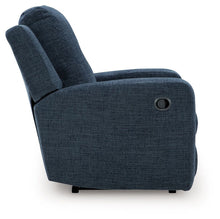 DAN - Fauteuil inclinable manuel en tissus – Fauteuil, Beige ou bleu | Meubles KREOR Gatineau