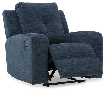 DAN - Fauteuil inclinable manuel en tissus