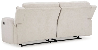 DAN - Divan sofa inclinable manuel en tissus