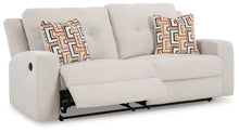 DAN - Divan sofa inclinable manuel en tissus – Sofa, Beige ou bleu | Meubles KREOR Gatineau
