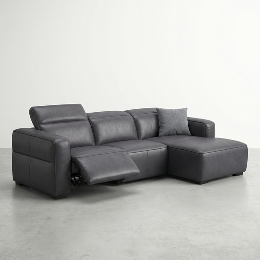 KREX - Sectionnel électrique en cuir