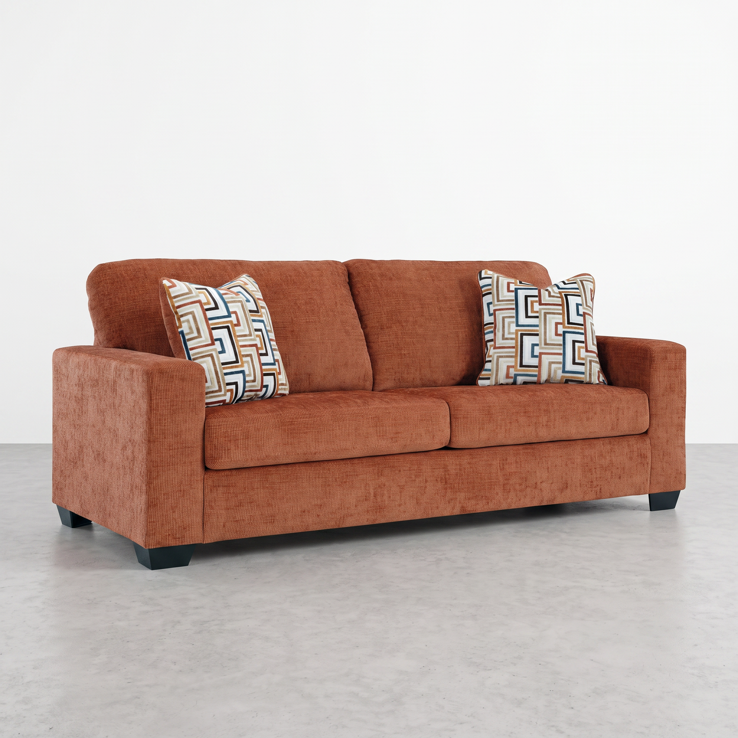 KRELIA - Sofa 3 places en tissus