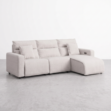 MAVERICK — Sectionnel modulaire cinéma maison avec 2 places inclinables - 3 morceaux – Modulaire, Gris ou greige | Meubles KREOR Gatineau