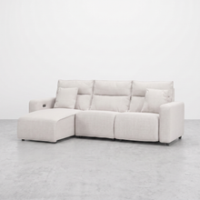 MAVERICK — Sectionnel modulaire cinéma maison avec 2 places inclinables - 3 morceaux – Modulaire, Gris ou greige | Meubles KREOR Gatineau