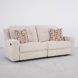 DAN - Divan sofa inclinable manuel en tissus