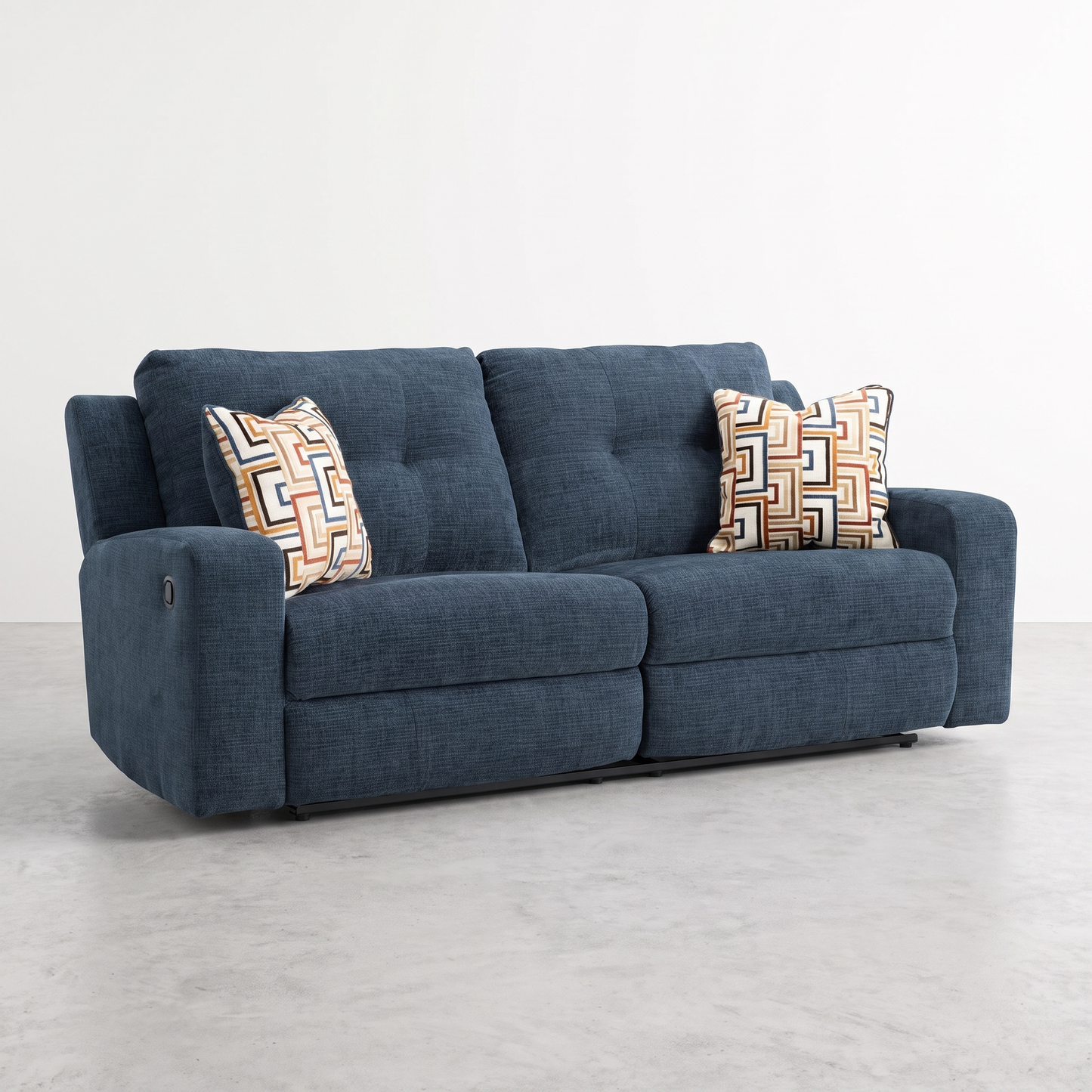DAN - Divan sofa inclinable manuel en tissus