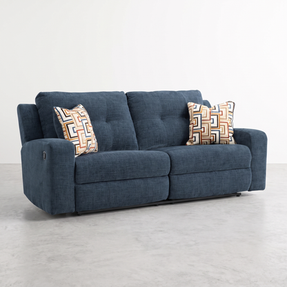 DAN - Divan sofa inclinable manuel en tissus
