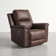 ARGENTINO - Fauteuil en cuir inclinable électrique – Fauteuil, Gris ou brun | Meubles KREOR Gatineau