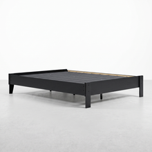 JASPER - Base de lit plateforme noire - Grand lit (Queen) – Lit, Noir | Meubles KREOR Gatineau