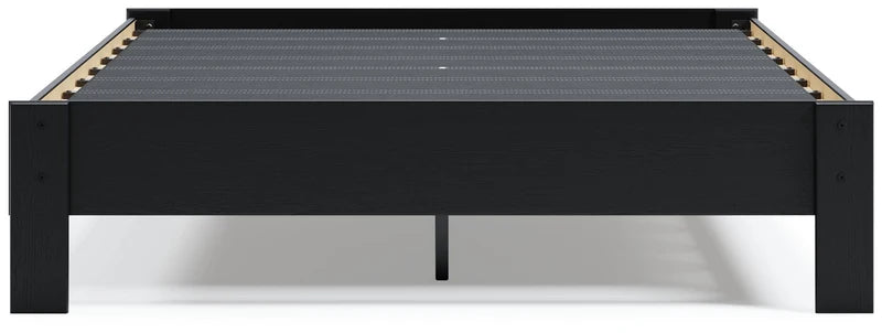 JASPER - Base de lit plateforme noire - Grand lit (Queen) – Lit, Noir | Meubles KREOR Gatineau