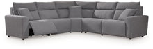 MAVERICK — Sectionnel modulaire cinéma maison avec 3 places inclinables - 5 morceaux – Modulaire, Gris ou greige | Meubles KREOR Gatineau
