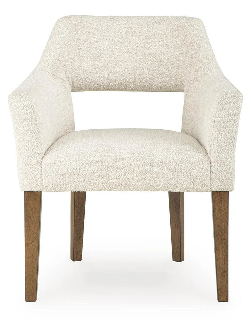 OHIO - Chaises de salle à manger avec accoudoirs - Ensemble de 2