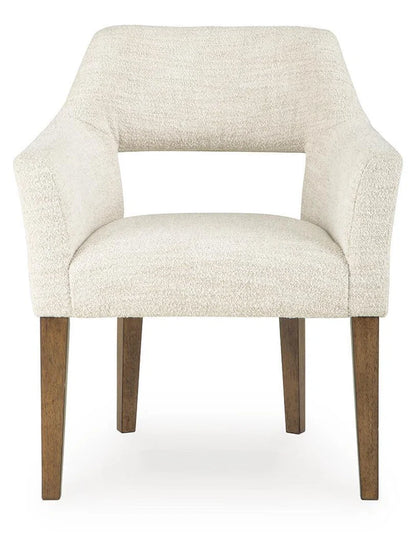 OHIO - Chaises de salle à manger avec accoudoirs - Ensemble de 2