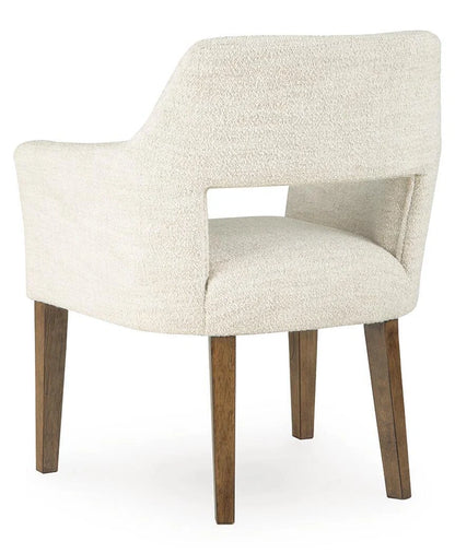 OHIO - Chaises de salle à manger avec accoudoirs - Ensemble de 2